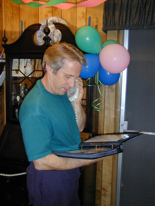Dan on the phone