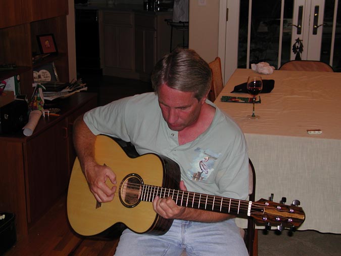 Dan's new Guitar